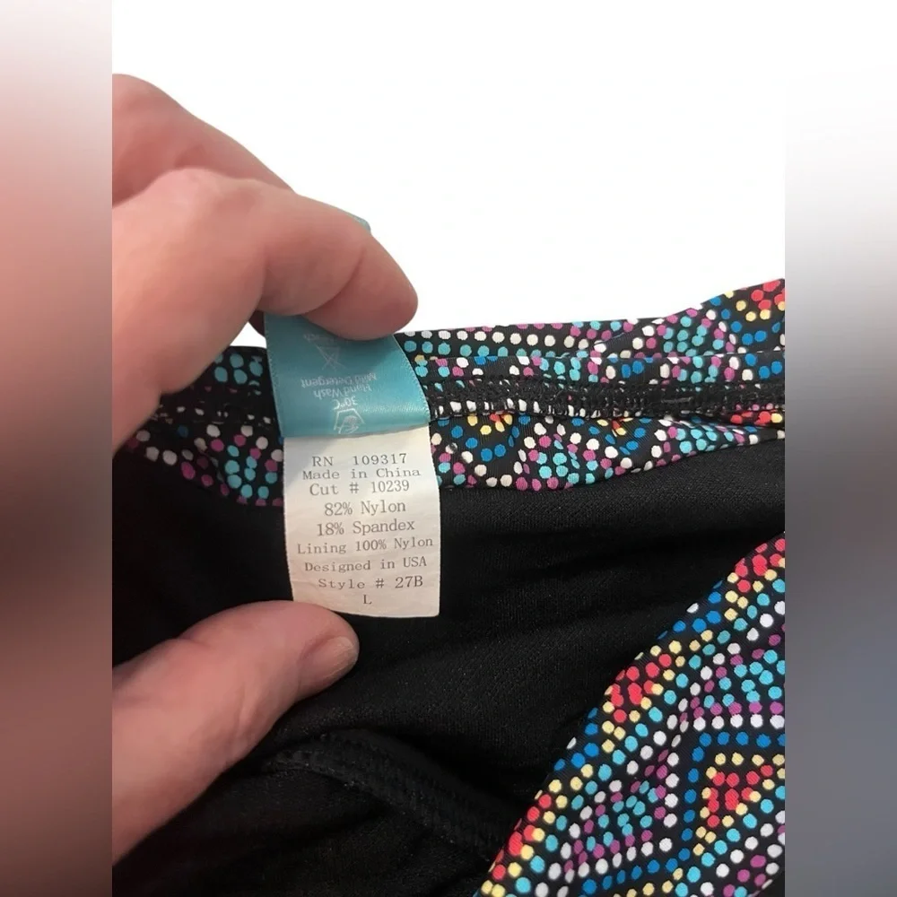 Sunsets ZANZIBAR Underwire Tankini and Swim Bottoms Sz 36DD and Sz L Bottom